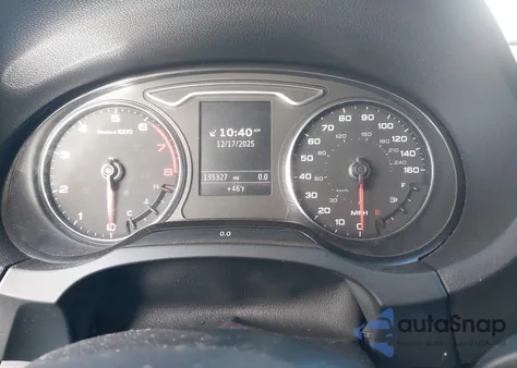 2015 Audi A3 2.0T Premium z USA, uszkodzony, nr VIN WAUBFGFF8F1002896